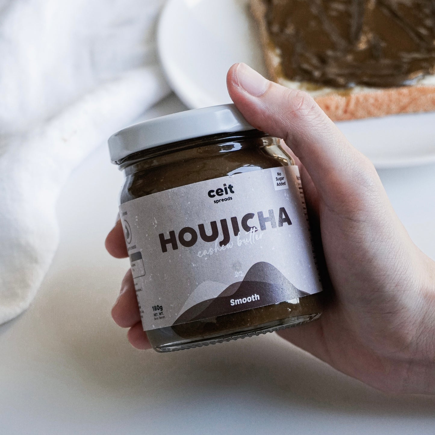 Houjicha Cashew Butter 180g