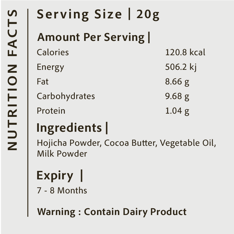 Houjicha Milk Spread 180g