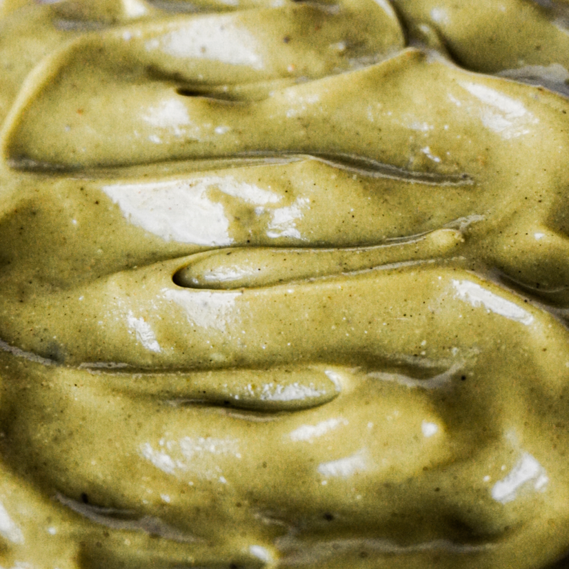 Low sugar pistachio butter on toast, packed with protein—ideal for a quick and healthy breakfast